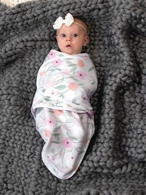 Aden + Anais Essential Wrap Swaddles Quick Change Set of Two- 0-3M